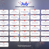 The July Mindfulness Calendar is Here!