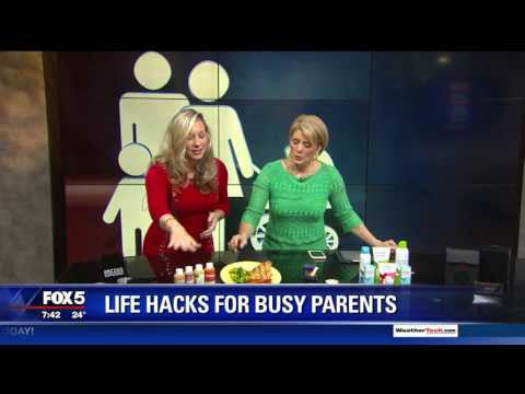 FOX 5 DC - Life Hacks for Busy Parents with Amanda Mushro