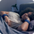 Woman sleeping with TouchPoints Sweatbands